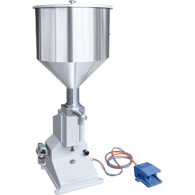 5-50g Filling Range Semi-Automatic Pneumatic Liquid Paste Manual Filling Machine