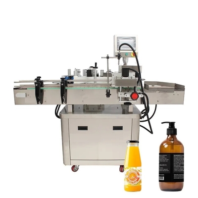 Round Bottle Glass Bottle Sticker Label Automatic Labeling Machine for Food Beverage