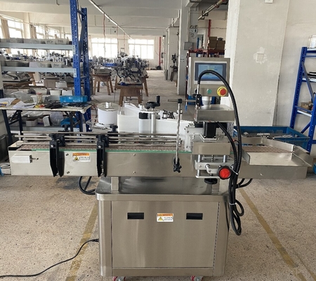 Round Bottle Glass Bottle Sticker Label Automatic Labeling Machine for Food Beverage
