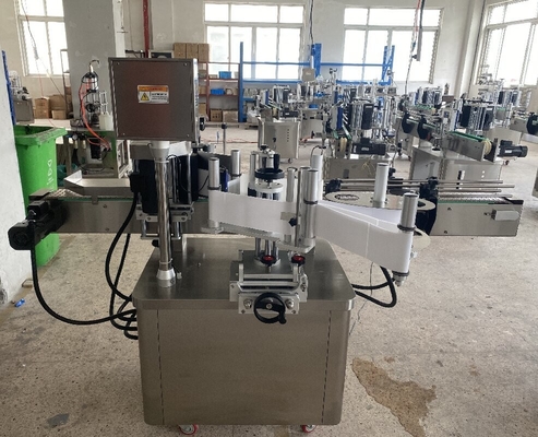 Round Bottle Glass Bottle Sticker Label Automatic Labeling Machine for Food Beverage