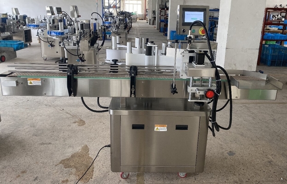 Round Bottle Glass Bottle Sticker Label Automatic Labeling Machine for Food Beverage