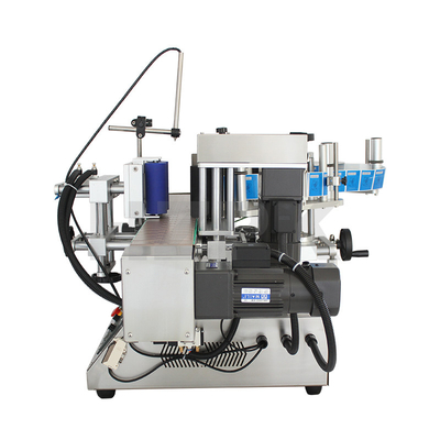 Effortless Labeling with 130 KG Automatic Self-adhesive Round Bottle Labeling Machine