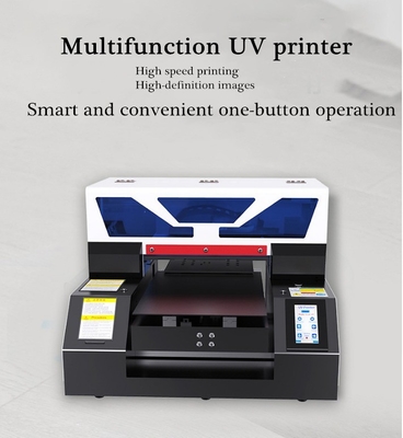 Long Service Life Six Color Small Desktop Flatbed UV Printer for Cylinder Printing