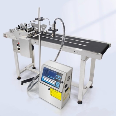 120w High Speed Full Automatic Dater Printer Coder Used Feeder Paging Machine with Conveyor