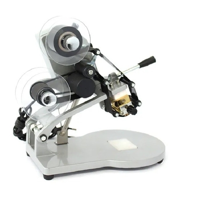 Portable Hand Press Ribbon Coding Machine for 220V 50/60Hz Voltage and 2*4mm Particle Size