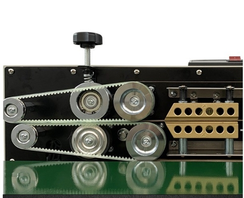 Automatic Continuous Band Sealer for Plastic and Aluminum Foil Bags in Garment Shops