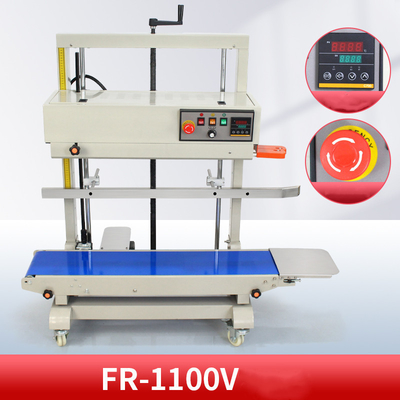 Electric FR-1100V Automatic Vertical Continuous Band Sealer for Plastic Film Big Pouch