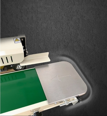 Film Packaging Band Sealer with Horizontal Solid Ink Coding Sealing Speed 0-12m/min