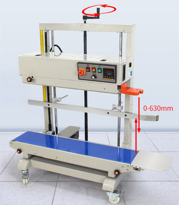 FR-1100V Automatic Vertical Continuous Band Plastic Bag Sealing Machine for Packaging