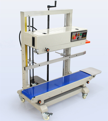 FR-1100V Automatic Vertical Continuous Band Plastic Bag Sealing Machine for Packaging