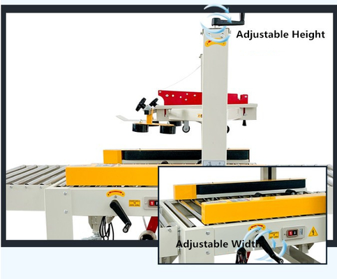 FXC-5050 Auto Sealing Tape Conveyor Carton Sealer Packer Machine for Smooth Movement
