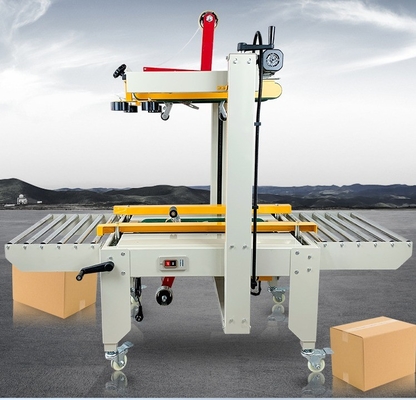 FXJ6050 Semi-auto Carton Sealing Machine Case Sealer for Paper Packaging Material