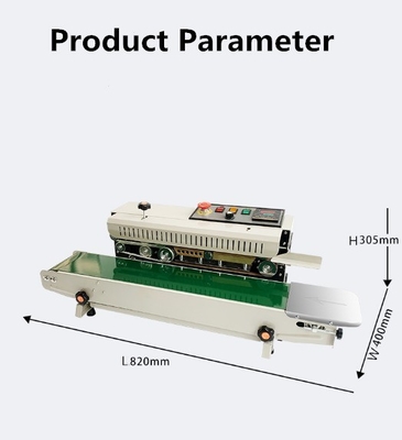 FR-990 Vertical Continuous Band Sealing Machine Easy to Operate and Ideal for Textiles