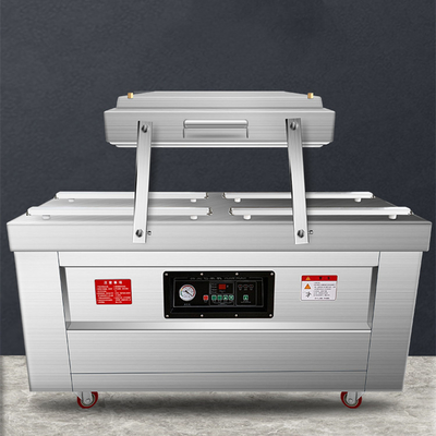 Electric Cartons Provided Double Chamber Vacuum Packing Machine with 1000W 750W Power