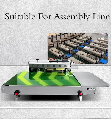 Automatic Grade Automatic Stainless Steel Continuous Band Sealer for Plastic Food Bag