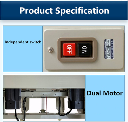 Adjustable Height Multifunctional Semi Automatic Carton Case Box Tape Sealing Machine