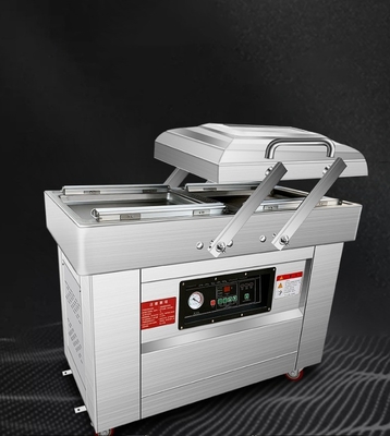 Double Chambers Vacuum Packing Machine for Soybean/Meat/Fish/Pork/Bee/Rice 140 KG Capacity