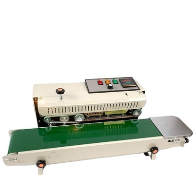 Stainless Steel Aluminum Foil Plastic Bag Automatic Continuous Band Sealer Machine