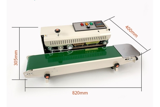 Stainless Steel Aluminum Foil Plastic Bag Automatic Continuous Band Sealer Machine