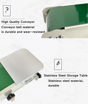 Stainless Steel Aluminum Foil Plastic Bag Automatic Continuous Band Sealer Machine