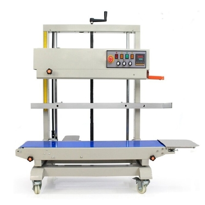 FR-1200V Electric Driven Vertical Continuous Bag Sealing Machine For PE and Thick Bags