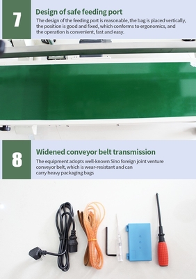 High Load-bearing Capacity Vertical Bag Sealer CE Certified Easy Operation 1243*580*1228MM