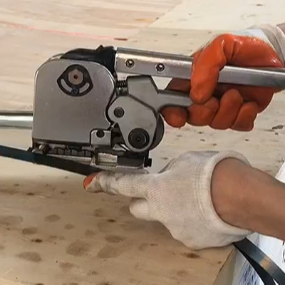 Manual Sealless Steel Strapping Tool Machine for 12.7-19MM Width Steel Belt