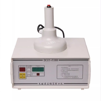 Max Speed 50pcs/min Portable Plastic Bottle Aluminium Foil Induction Sealing Machine