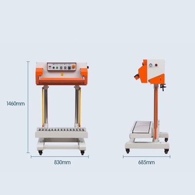 50KG Max Load Capacity Pneumatic Vertical Sealer for Retail Packaging and Preservation