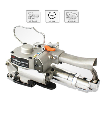 Suitable Width 13-25mm Pneumatic PET Strapping Machine with Friction Welding Sealing