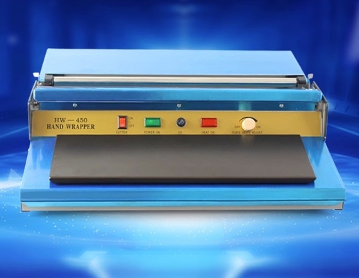 220V/50HZ Mini Plastic Stretch Cling Film Hand Wrapper Sealing Machine for Food Fruit