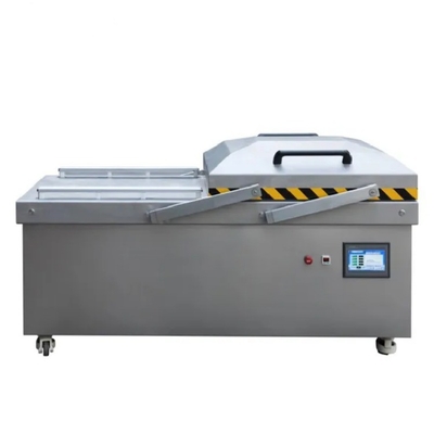Pouch Packaging Automatic Double Chamber Aluminum Foil Vacuum Sealer Machine Advantage