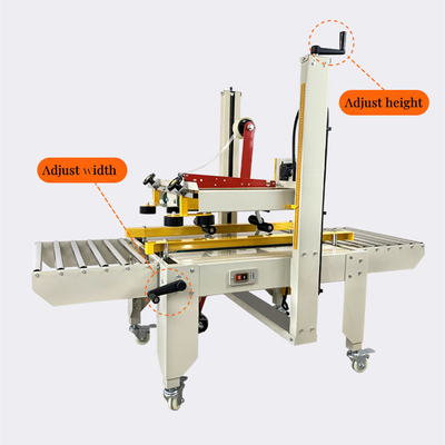 FXJ-6050 Semi-auto Carton Box Folding and Taping Machine The Ideal Choice for Packaging