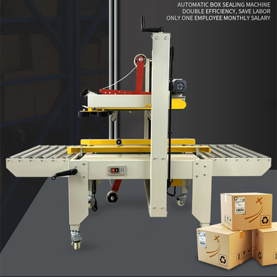 FXJ-6050 Semi-auto Carton Box Folding and Taping Machine The Ideal Choice for Packaging