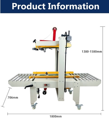FXJ-6050 Semi-auto Carton Box Folding and Taping Machine The Ideal Choice for Packaging