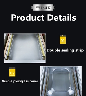 Food Shop DZ-360 Automatic Single Chamber Food Preservation Vacuum Packing Machine