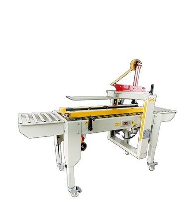 80*90mm Minimum Sealing FXC-4030 Semi Automatic Left And Right Drive Carton Sealer Case Sealing Machine
