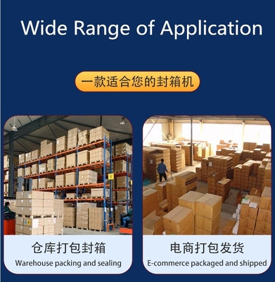 Semi-automatic FXC-6050 Case Box Taper Sealer Packing Taping Carton Sealing Machine
