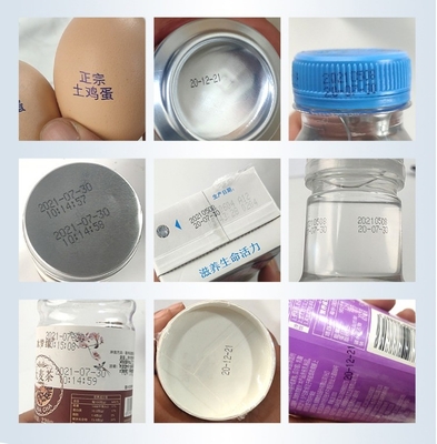 Mini Handheld Inkjet Bottle Printing Machine for 12mm Printing Height and 240*120*97mm