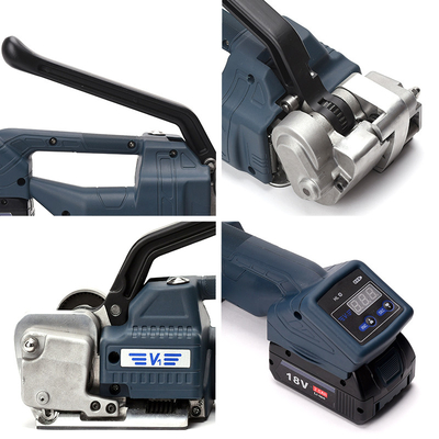 Digital Display Electric Battery Wrapping Tool for 13/16mm PP PET Strap Semi Automatic