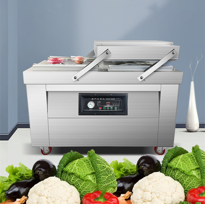 600x20mm Sealing Strip Size Double Chamber Fruit and Vegetable Vacuum Packing Machine