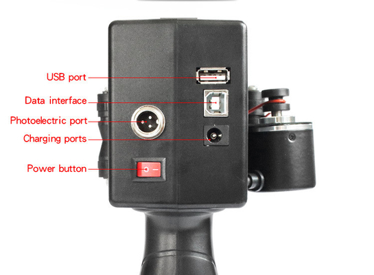 Easy Operate 12.7mm Handheld Inkjet Printer with Long Service Life and 0.89 KG Weight