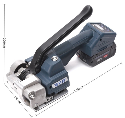 2A Capacity Handled Plastic Electric Strapping Banding Machine For 13-16mm PP/PET Strap