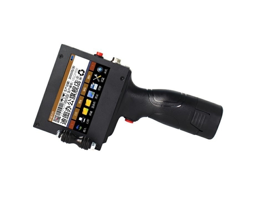Single Color Fast Dry Ink Hand Held Inkjet Printer for Roll-to-Roll Printing 240*120*97mm