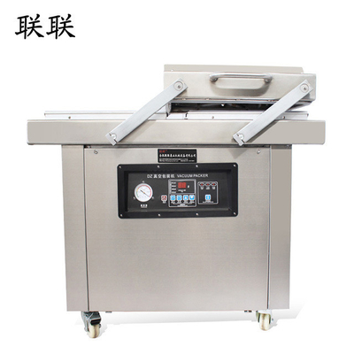 220V/50HZ DZ-400/SA Flatbed Double Chamber Food Vacuum Packing Machine For Meat Rice Fish