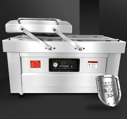 DZ-600/2SB Double Chamber Groove Food Saver Commercial Pump Vacuum Sealer for Packaging