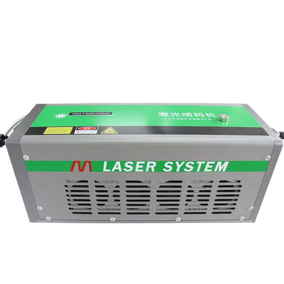 40W CO2 Laser Printer for Expiry Date Batch Code on Plastic Bags Cable Wire PET Bottle
