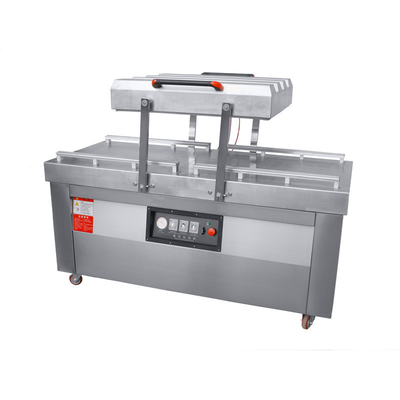 Double Chambers 750*620*100mm Chamber Size Vacuum Sealing Machine for Food Meat Beans