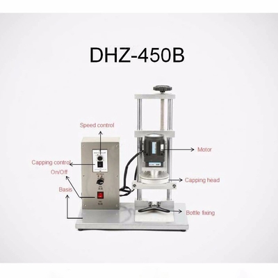 Auto Feeding Capping Machine for Glass Bottles and Jars 20 KG Capacity CE Certified