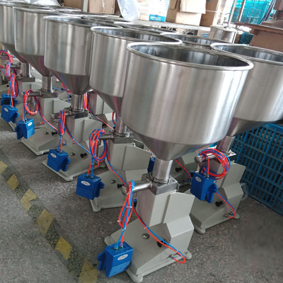 Manual A02 Pneumatic Pressure Filler for Paste or Liquid in Paper Packaging Material